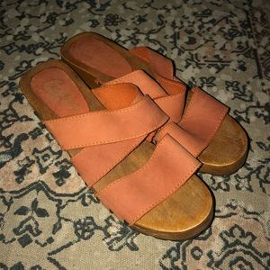 vintage 90s candies clog sandals